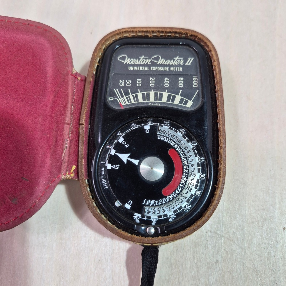 Weston Master II Not tested Universal Exposure Meter‎ Vintage Model 735